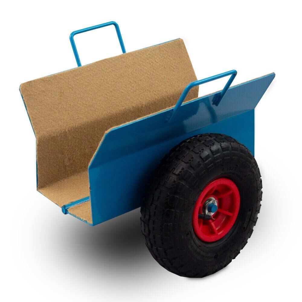 Skládací transportní vozík Bituxx pro přepravu desek GK OSB MDF nosnost do 275 kg MS19187